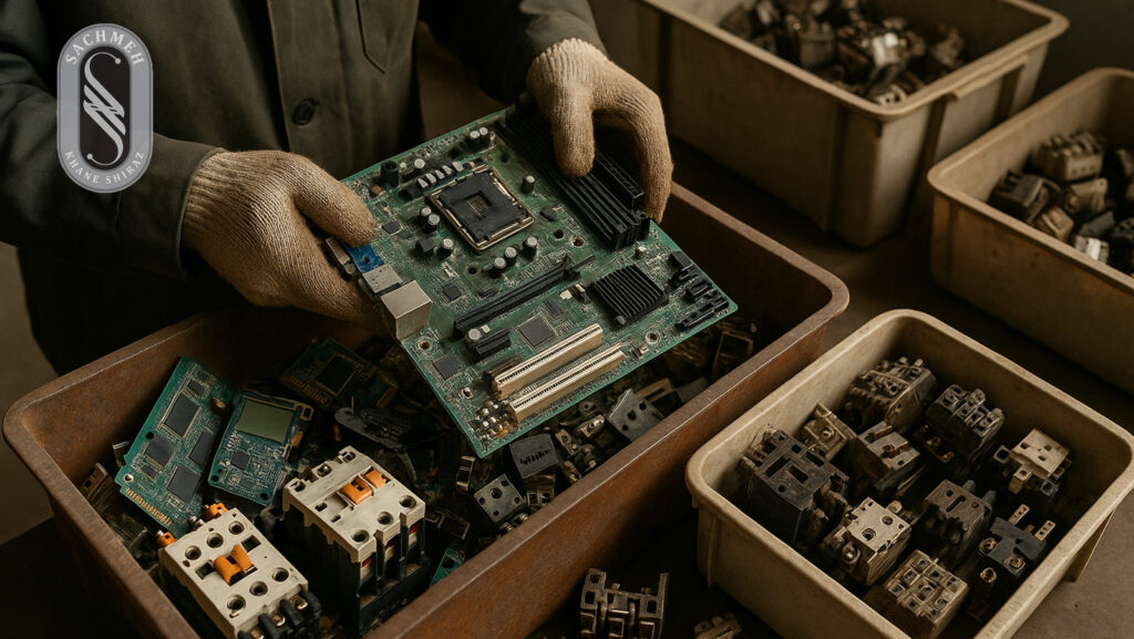 روش‌های بازیافت نقره از ضایعات الکترونیکی