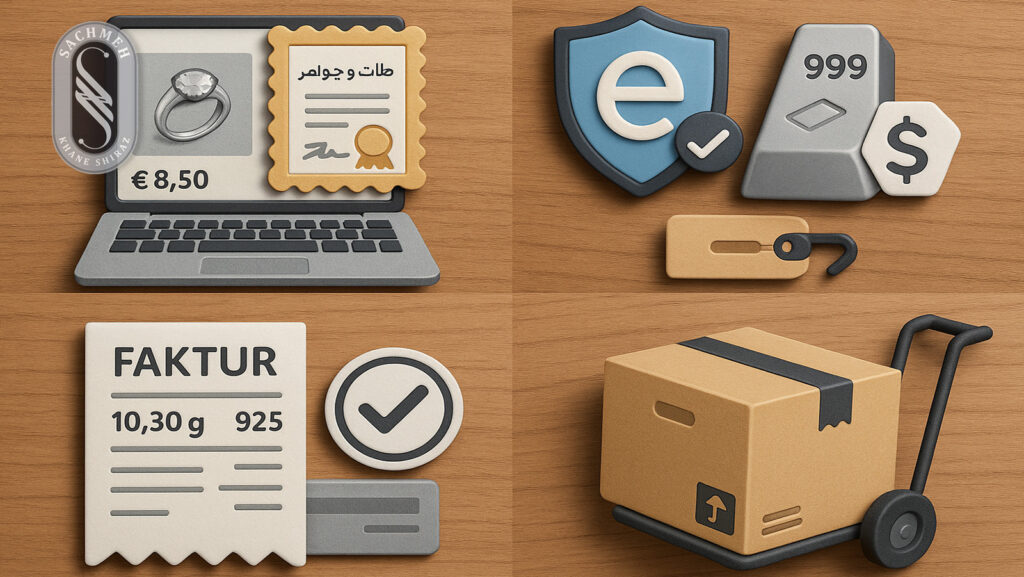 راهنمای خرید اینترنتی مطمئن نقره در ایران