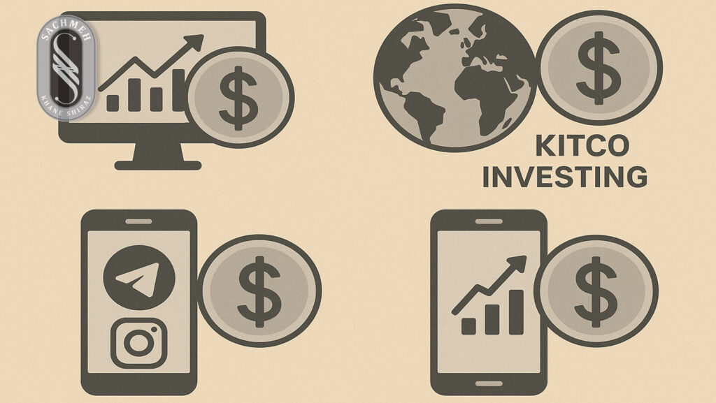 چگونه قیمت نقره را روزانه و لحظه‌ای پیگیری کنیم؟