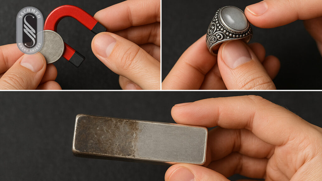 روش‌های تشخیص نقره اصل از تقلبی در بازار ایران خرد