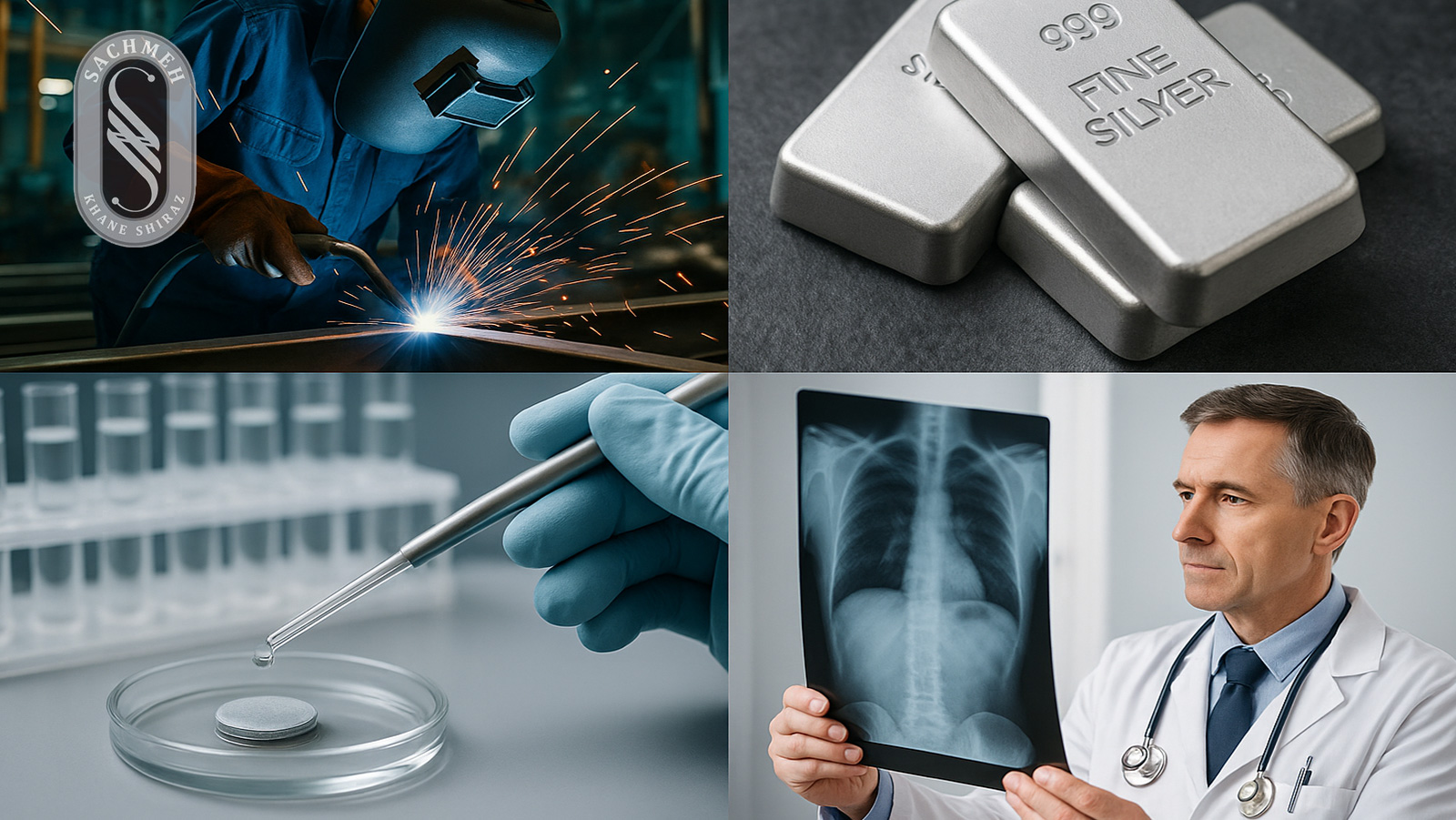 کاربردهای صنعتی و پزشکی نقره در ایران